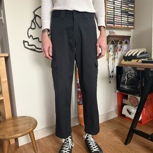 Dickies Black Utility Skater Cargo Pants ~ Size 30 X 29
